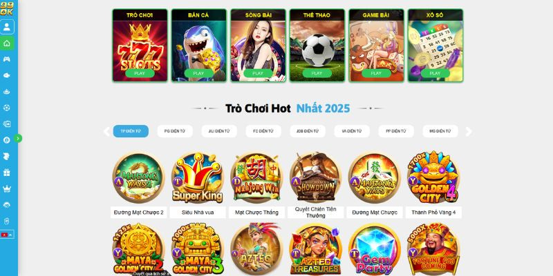 99ok 🎖️ Nền Tảng Giải Trí Uy Tín Số 1 Tại Châu Á 24 Kho Game Cá Cược Đỉnh Cao Tại 99OK